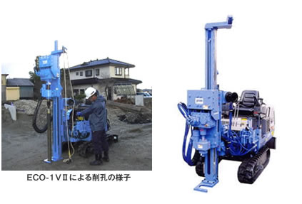 ボーリングマシン（ECO-1V2）